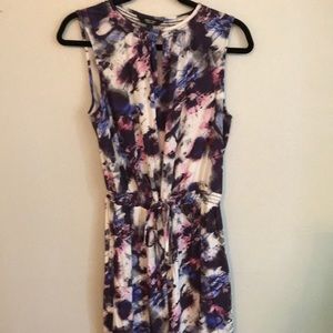 Beautiful floral patterned tank dress (NWOT)